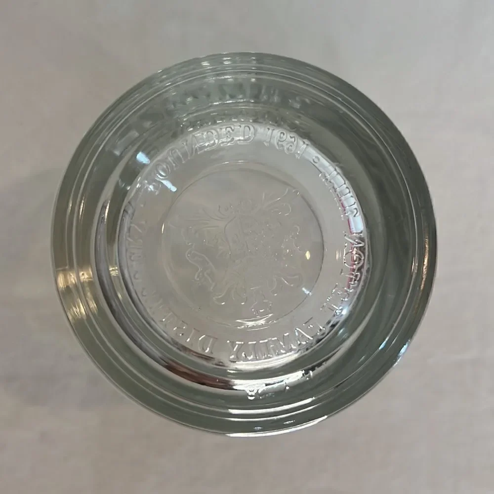 Ketel One Vodka Rocks Glass 10 Oz Clear Glass Stamped  Nolet Family Distillery